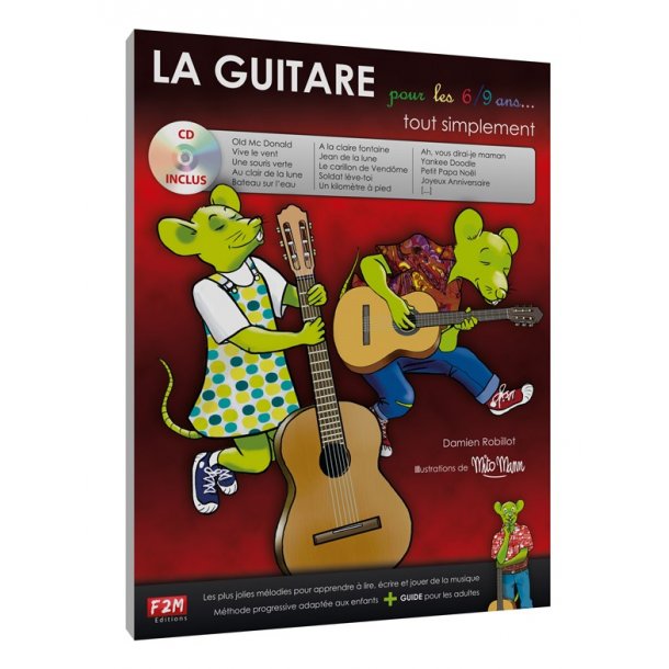 La Guitare pour les 6/9 ans Tout simplement (Livre/CD)