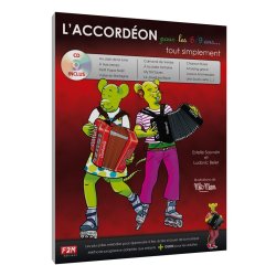 L'Accord&eacute;on pour les 6/9 ans Tout simplement (Livre/CD)