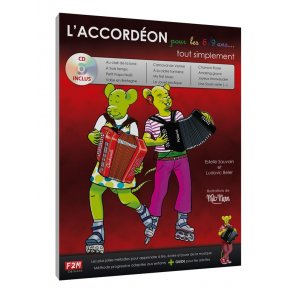 L'Accordéon pour les 6/9 ans Tout simplement (Livre/CD)