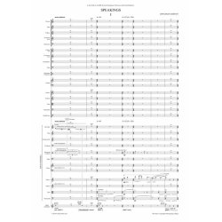 Speakings : for large orchestra and electronics