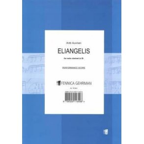 Eliangelis For Solo Clarinet