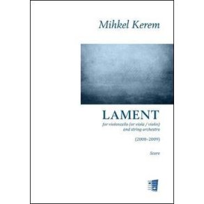 Lament For Violoncello and String Orchestra