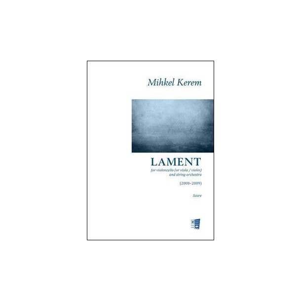 Lament For Violoncello and String Orchestra