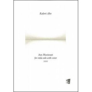 Am Horizont For Viola With Voice