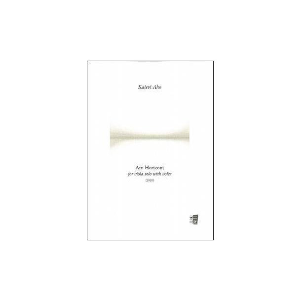 Am Horizont For Viola With Voice