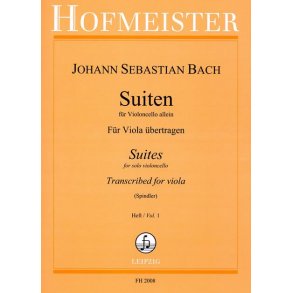 Johann Sebastian Bach: Suiten Fr Violoncello Band 1