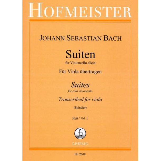 Johann Sebastian Bach: Suiten Fr Violoncello Band 1