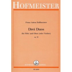 Hoffmeister, F. A.: 3 Duos Op 38