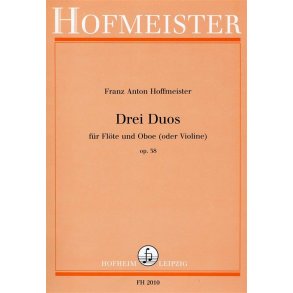 Hoffmeister, F. A.: 3 Duos Op 38