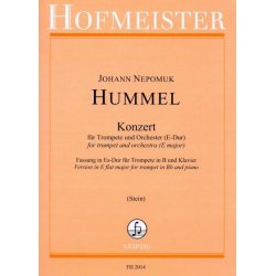 Johann Nepomuk Hummel: Konzert Fr Trompete Und Orchester E-Dur