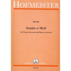 Benda, F.: Sonata In E Minor
