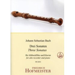 Bach, J. S.: 3 Sonatas