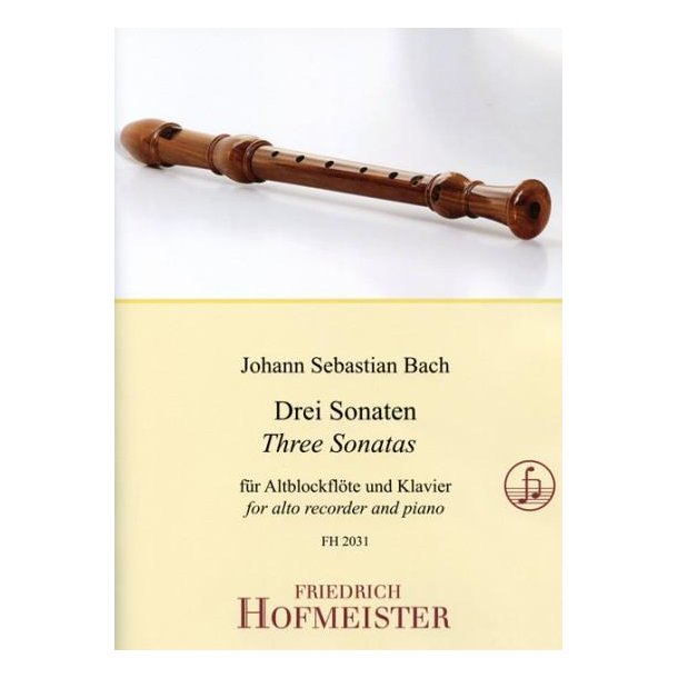 Bach, J. S.: 3 Sonatas