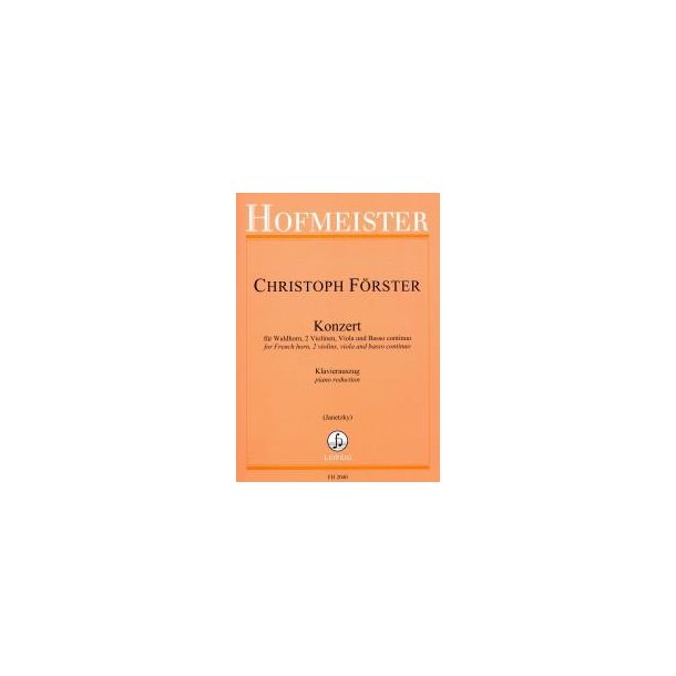 Christoph Forster: Konzert