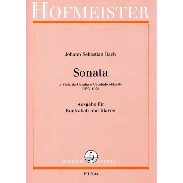 Bach, J. S.: Sonata Bwv 1028