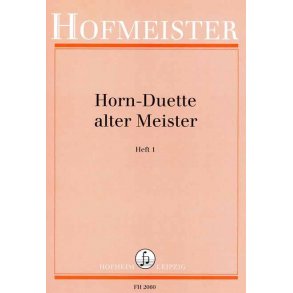 Horn-Duette Alter Meister Heft 1