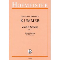 Kummer, G. H.: 12 Pieces Op 11