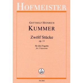 Kummer, G. H.: 12 Pieces Op 11