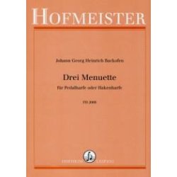 Backofen, J. G. H.: 3 Minuets