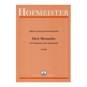 Backofen, J. G. H.: 3 Minuets