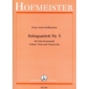 Hoffmeister, F. A.: Solo Quartet Number 3