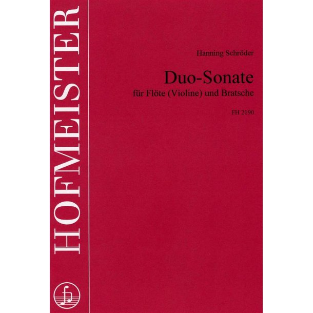 Schroder, H.: Duo Sonata