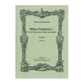 Bach, Jc: Wind Symphonies 1-3 - Parts