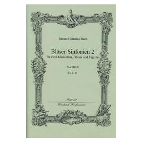 Bach, Jc: Wind Symphonies 4-6 - Score