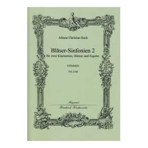 Bach, Jc: Wind Symphonies 4-6 - Parts