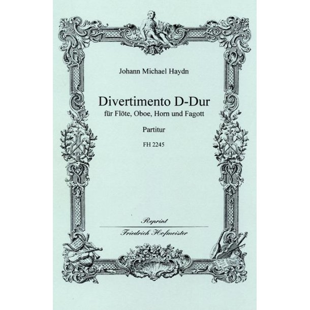 Haydn, J.: Divertimento In D - Score