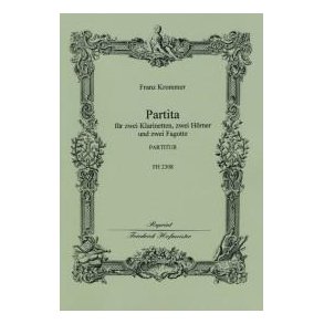 Franz Krommer: Partita (Score)
