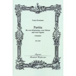 Franz Krommer: Partita (Set of Parts)