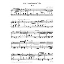 Wieck, Clara: Caprice En Forme De Valse Op 2