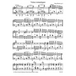 Wieck, Clara: Valses Romantiques Op 4