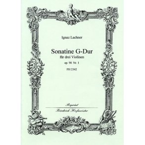 Lachner, I.: Sonatine In G Op 90/1