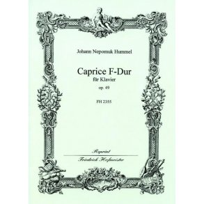 Hummel, J. N.: Caprice F Major Op 49