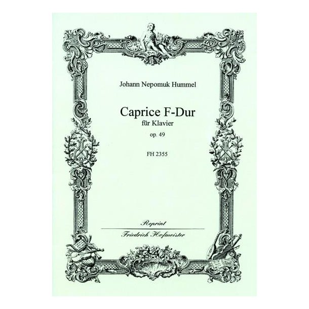 Hummel, J. N.: Caprice F Major Op 49