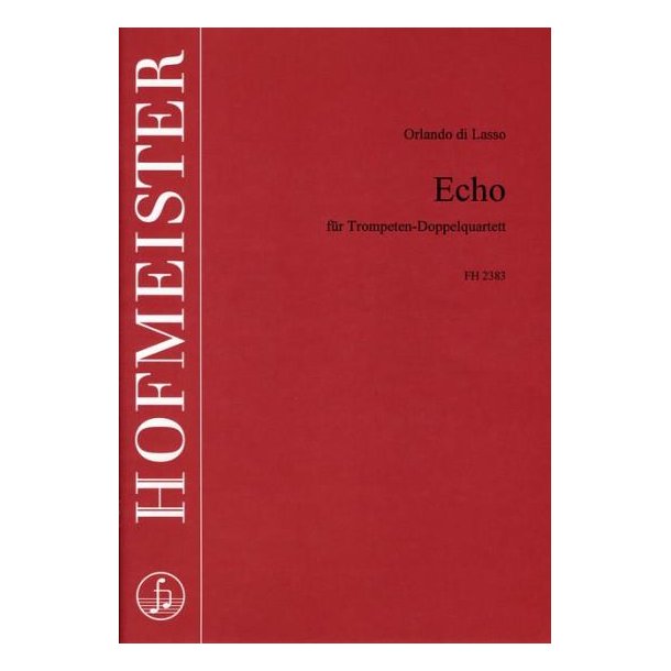 Lasso, Orlando Di: Echo