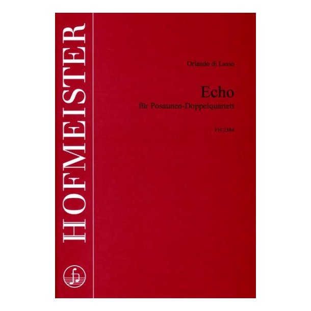 Lasso, Orlando Di: Echo