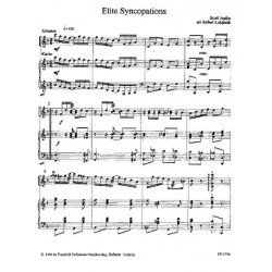 Scott Joplin: Elite Syncopations (Xylophone/Piano)