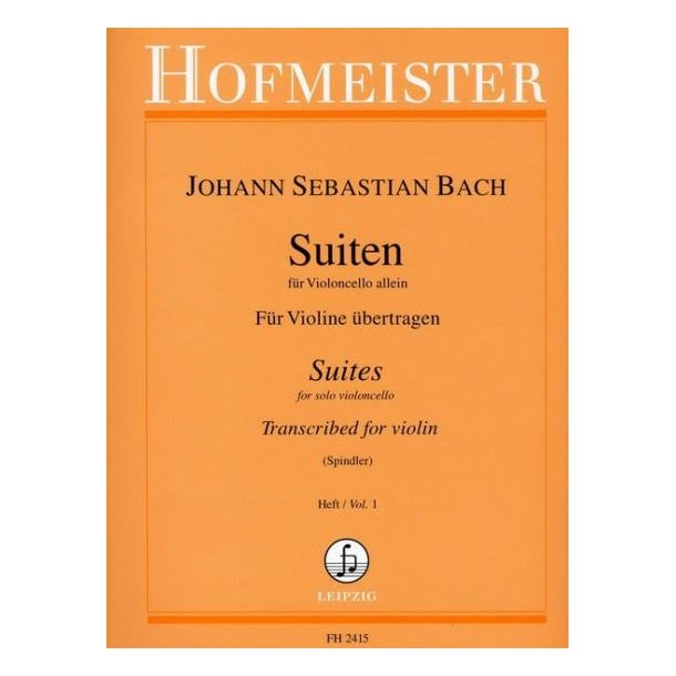 Bach, J. S.: Cello Suites Volume 1