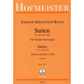 Bach, J. S.: Cello Suites Volume 2