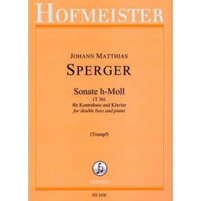 Johann Matthias Sperger: Sonata H-Moll