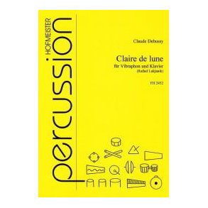 Claude Debussy: Claire De Lune Fur Vibraphon Und Klavier