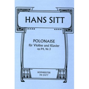 Sitt, H.: Polonaise Op 4/3