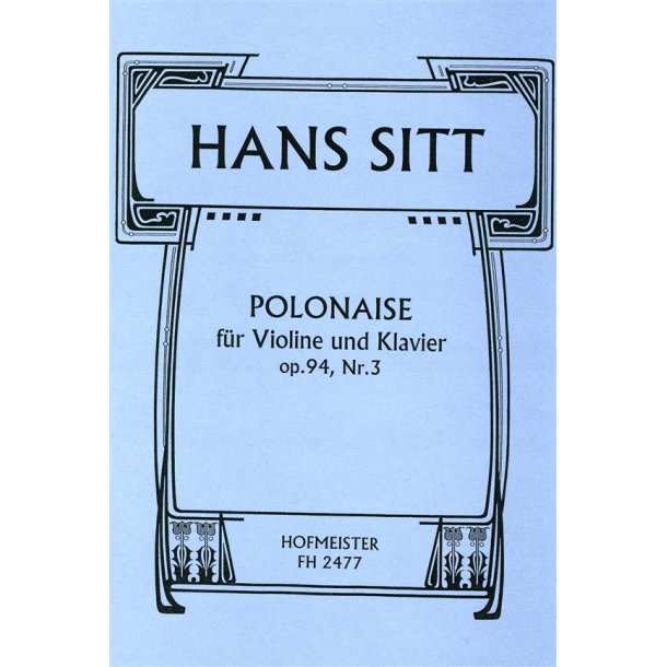 Sitt, H.: Polonaise Op 4/3