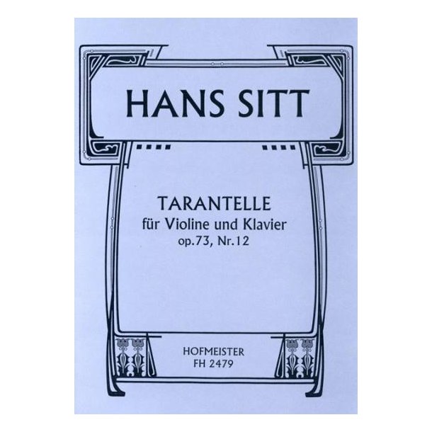 Sitt, H.: Tanrantella Op 73/12