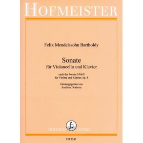 Felix Mendelssohn: Sonata In F Minor Op. 4