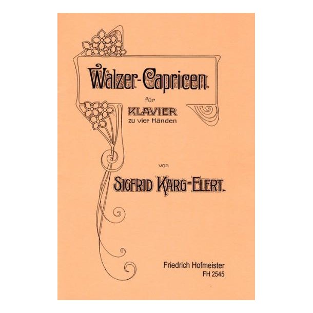 Karg-elert, S.: Walzer-capricen Op 16