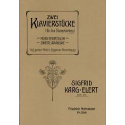 Karg-elert, S.: 2 Piano Pieces Op 22